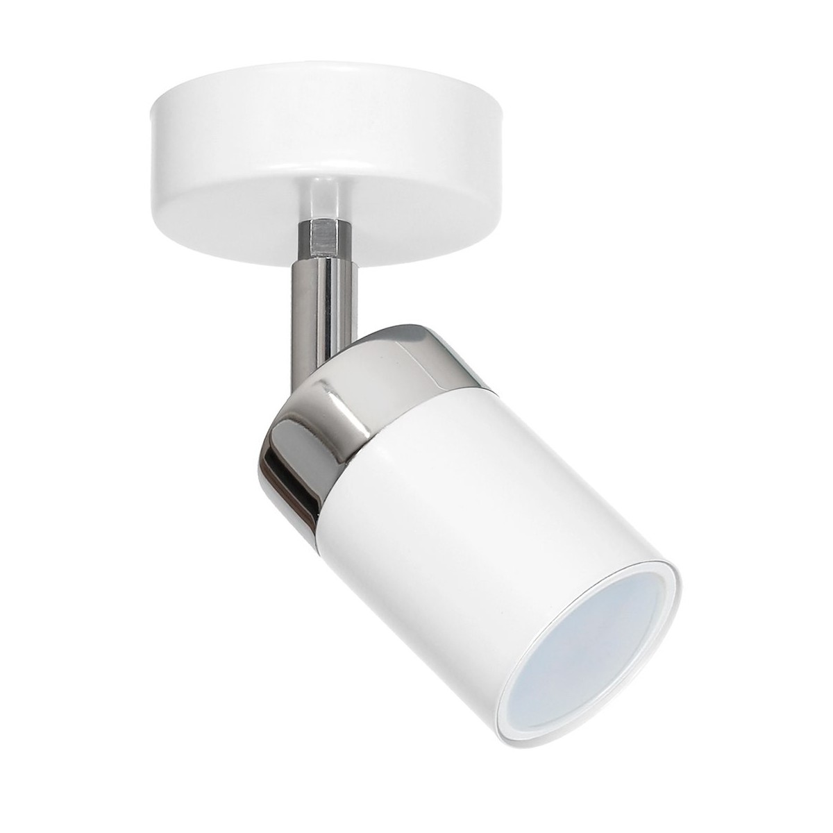 MiLagro Kinkiet Joker 1xGU10 Biały/Chrom MLP898