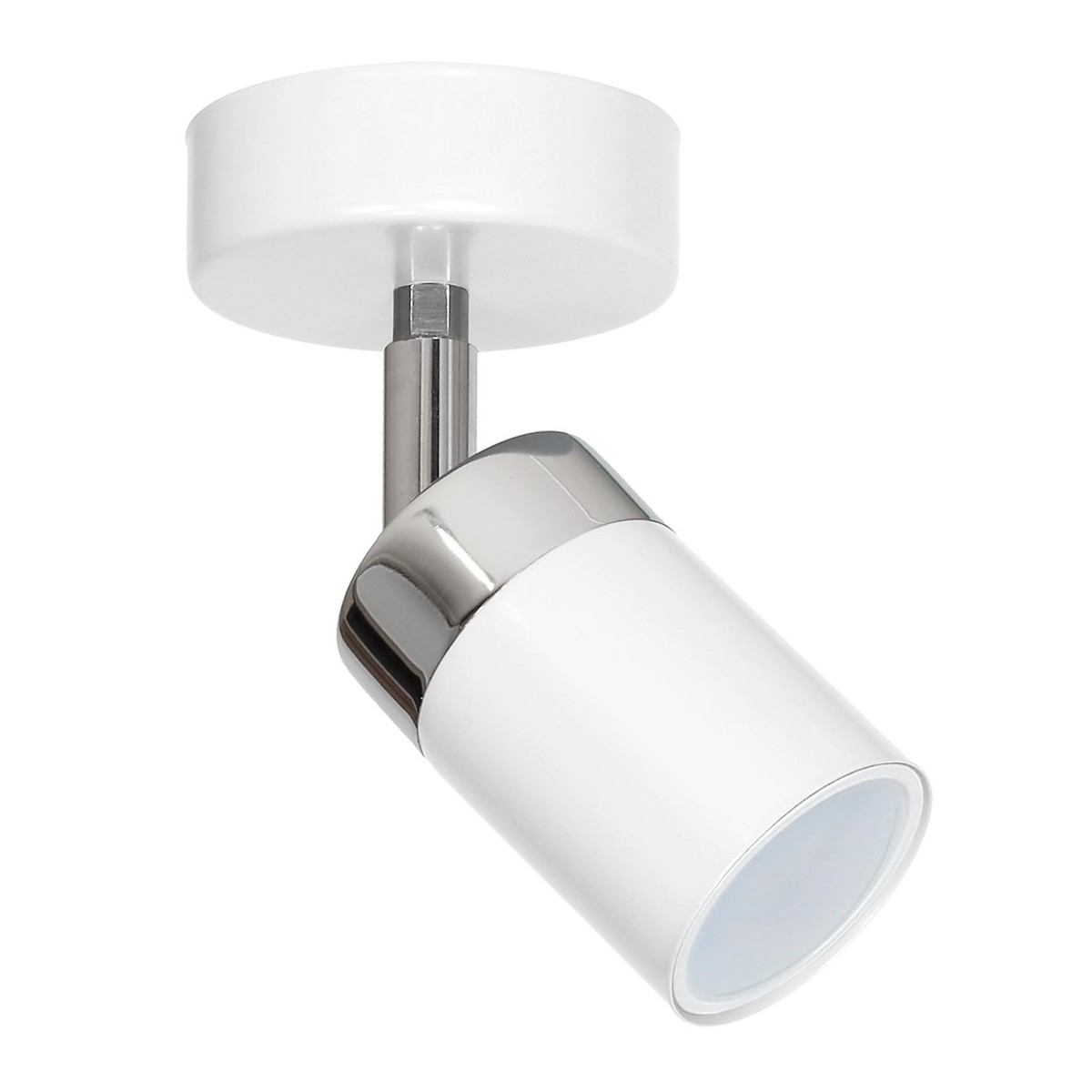 MiLagro Kinkiet Joker 1xGU10 Biały/Chrom MLP898