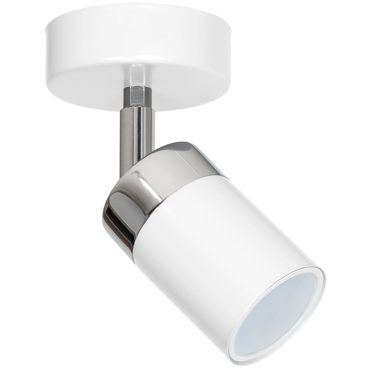 MiLagro Kinkiet Joker 1xGU10 Biały/Chrom MLP898