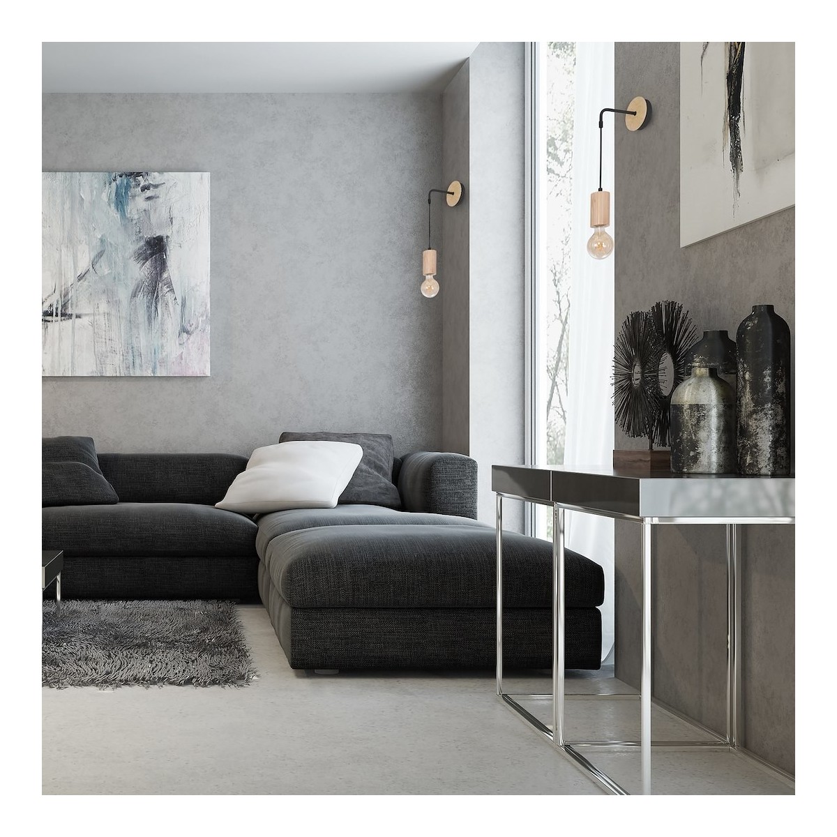 MiLagro Kinkiet LINES 1xE27 MLP8824