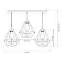 MiLagro MLP7217 lampa wisząca BASKET oryginalne źródło światła