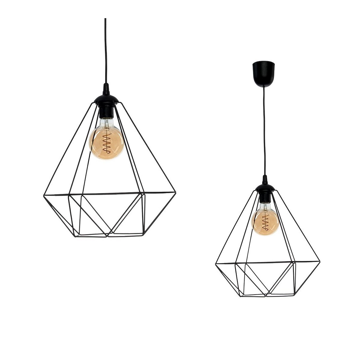 MiLagro MLP7214 lampa wisząca BASKET klimatyczne oświetlenie