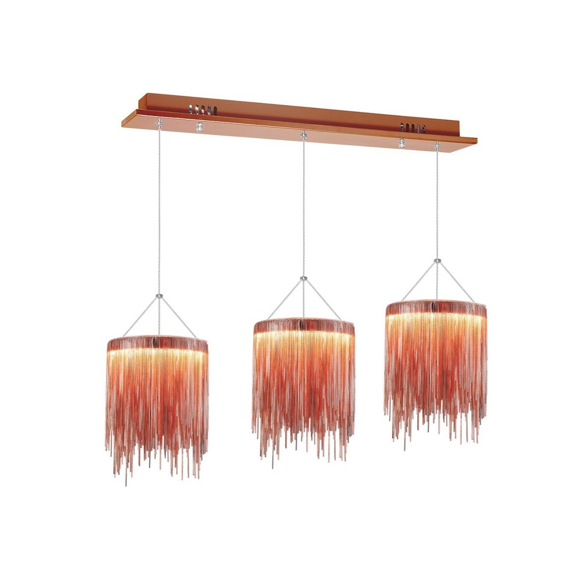 MiLagro ML3799 lampa wisząca CASCATA eleganckie oświetlenie