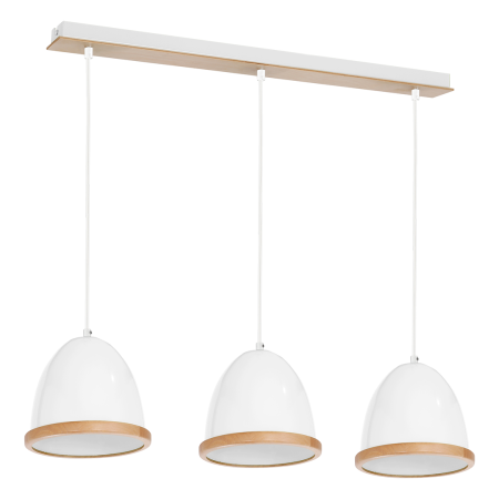 MiLagro Lampa wisząca Studio Biały 3xE27 MLP8850