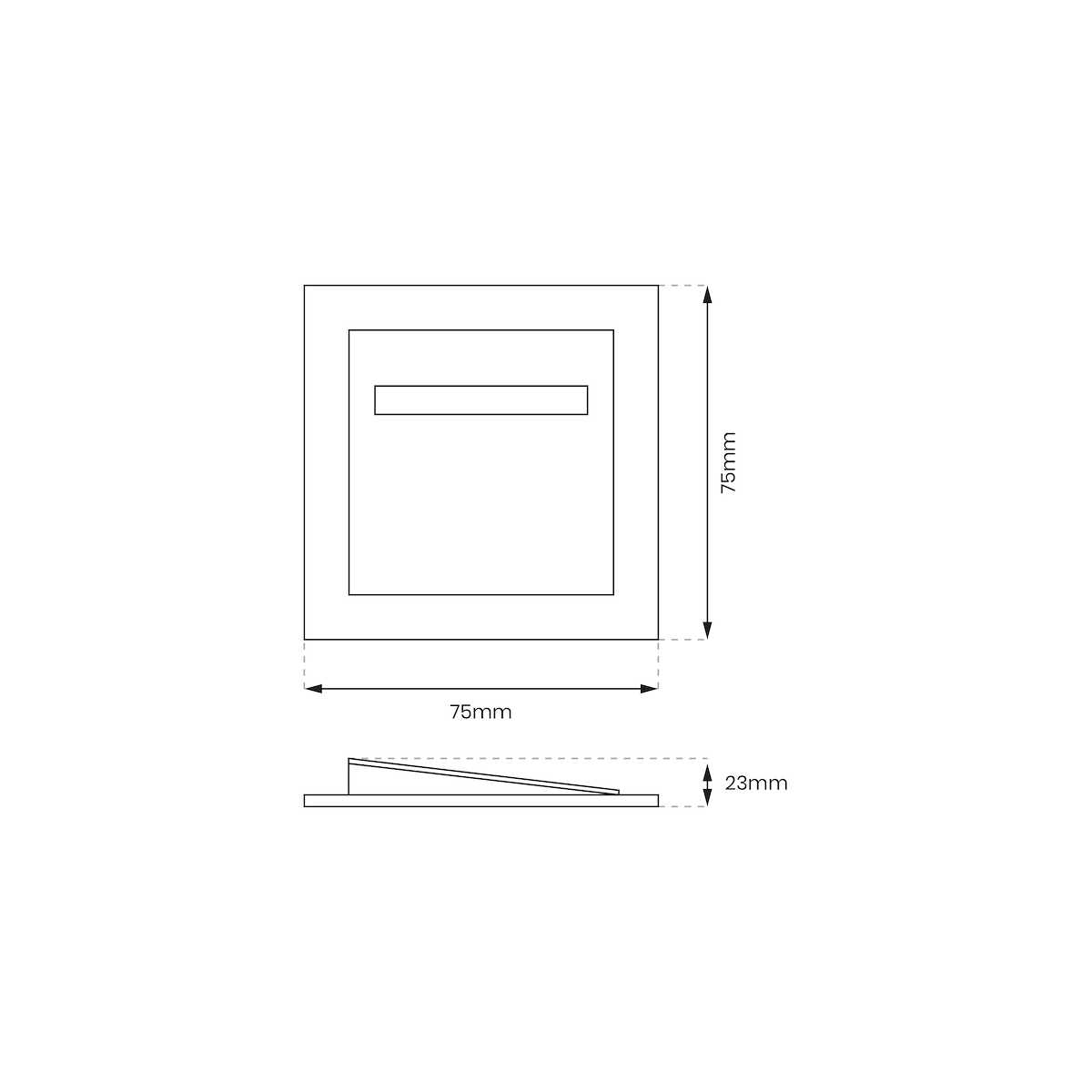MiLagro EKS1121 oprawa schodowa FERO efektowne oświetlenie