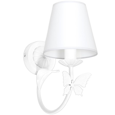 MiLagro Kinkiet Alice 1xE14 Biały MLP959