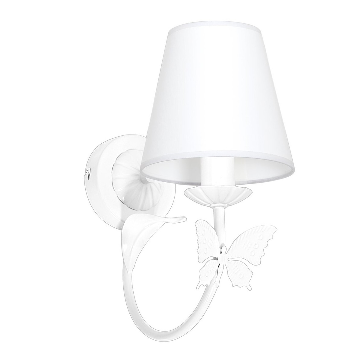 MiLagro Kinkiet Alice 1xE14 Biały MLP959