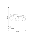 MiLagro MLP8651 lampa sufitowa OVAL wyjątkowy element aranżacji
