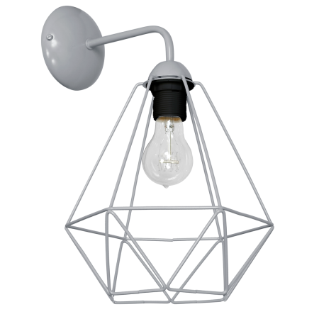 MiLagro Kinkiet BASKET GRAY 1xE27 MLP7207