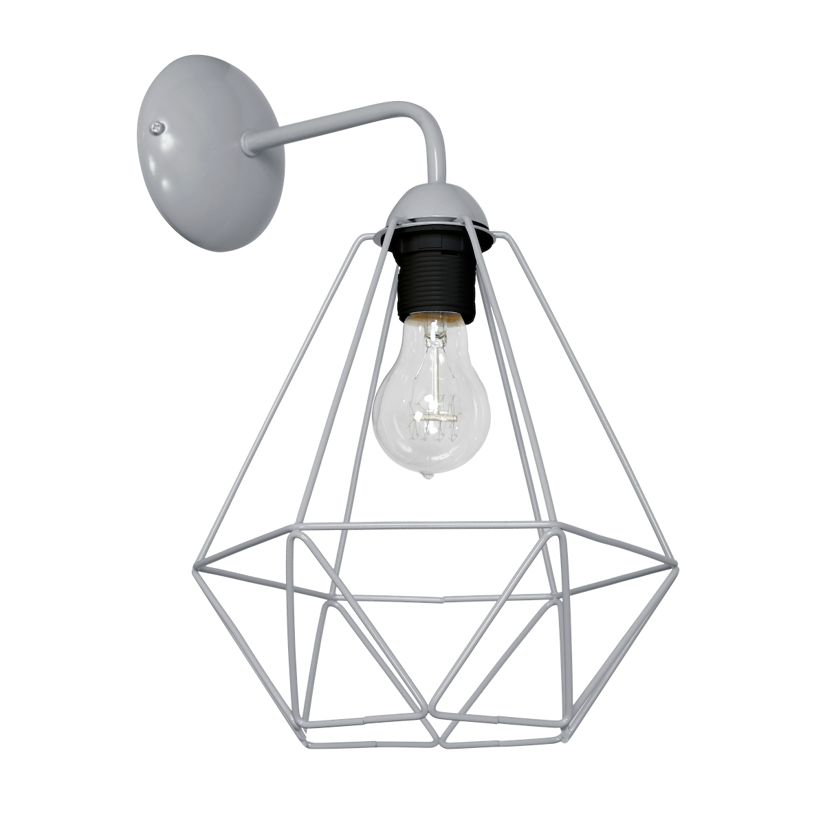 MiLagro Kinkiet BASKET GRAY 1xE27 MLP7207