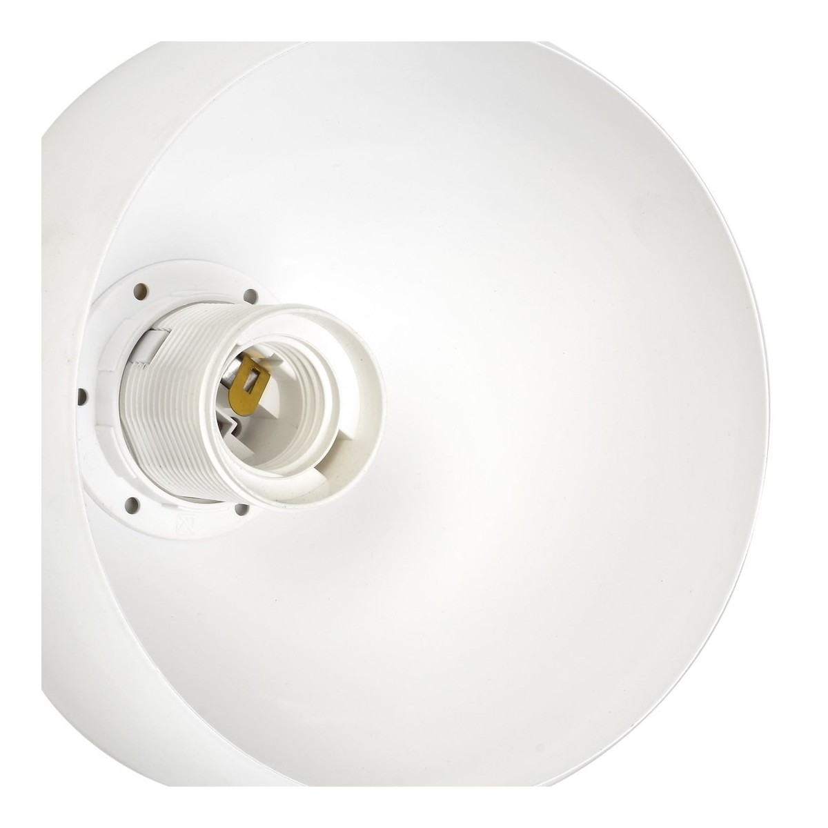 MiLagro Lampa wisząca Dama Biały 1xE27 MLP6440