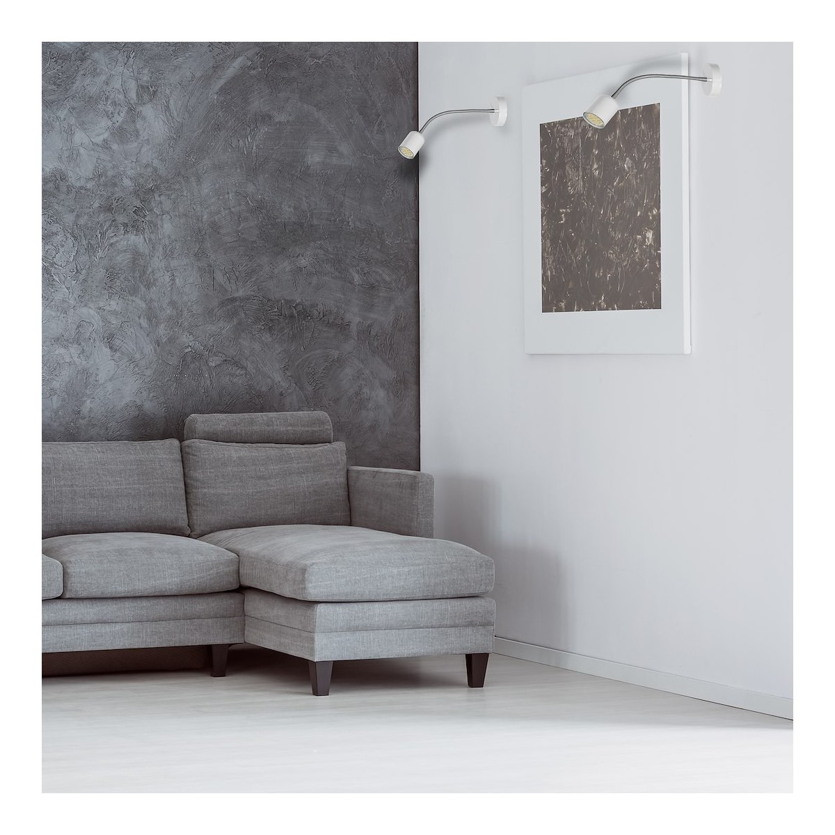 MiLagro Kinkiet Maxi 1xGU10 Biały MLP9639