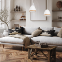 MiLagro Lampa wisząca Studio Biały 1xE27 MLP8849