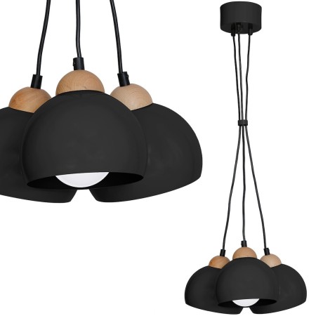 MiLagro MLP6580 lampa DAMA BLACK dekoracyjne oświetlenie