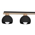 MiLagro Lampa sufitowa DAMA BLACK 3xE27 MLP6560