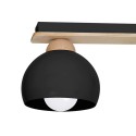 MiLagro Lampa sufitowa DAMA BLACK 3xE27 MLP6560