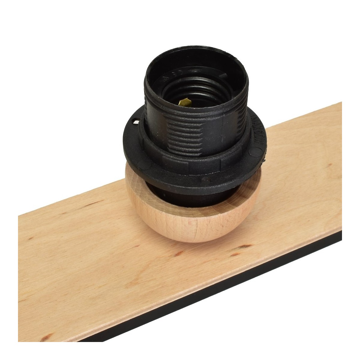 MiLagro Lampa sufitowa DAMA BLACK 3xE27 MLP6560