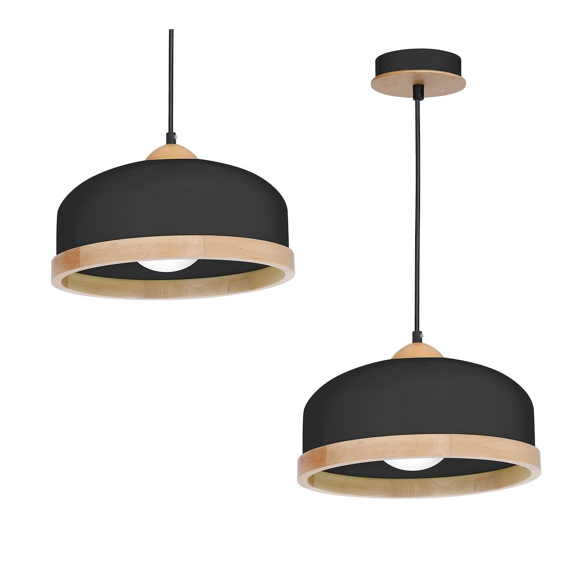 MiLagro MLP8851 lampa STUDIO BLACK dekoracyjne oświetlenie