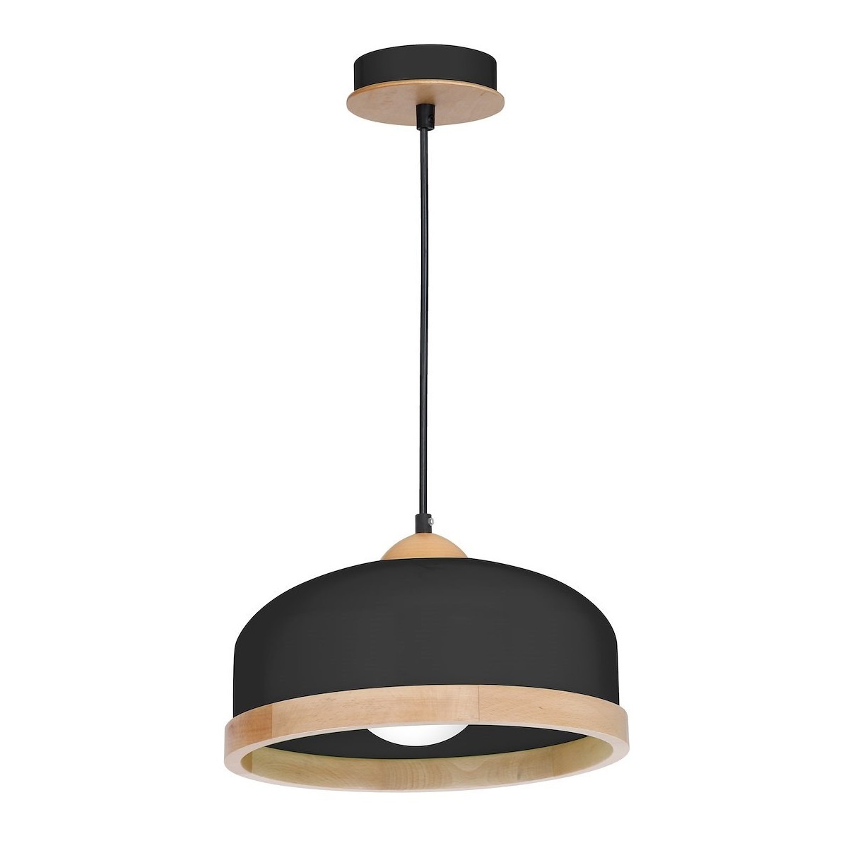 MiLagro Lampa wisząca STUDIO BLACK 1xE27 MLP8851