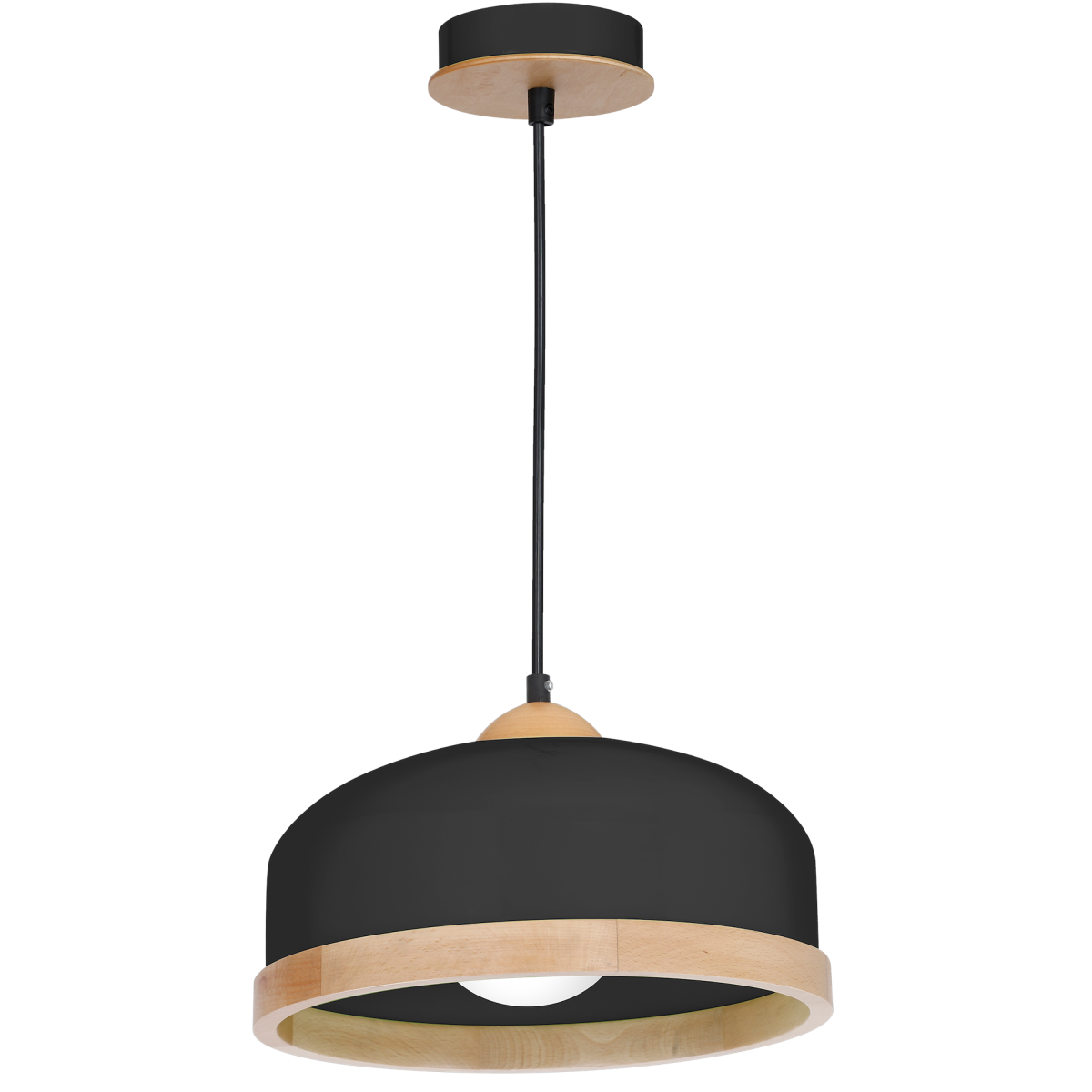 MiLagro Lampa wisząca STUDIO BLACK 1xE27 MLP8851