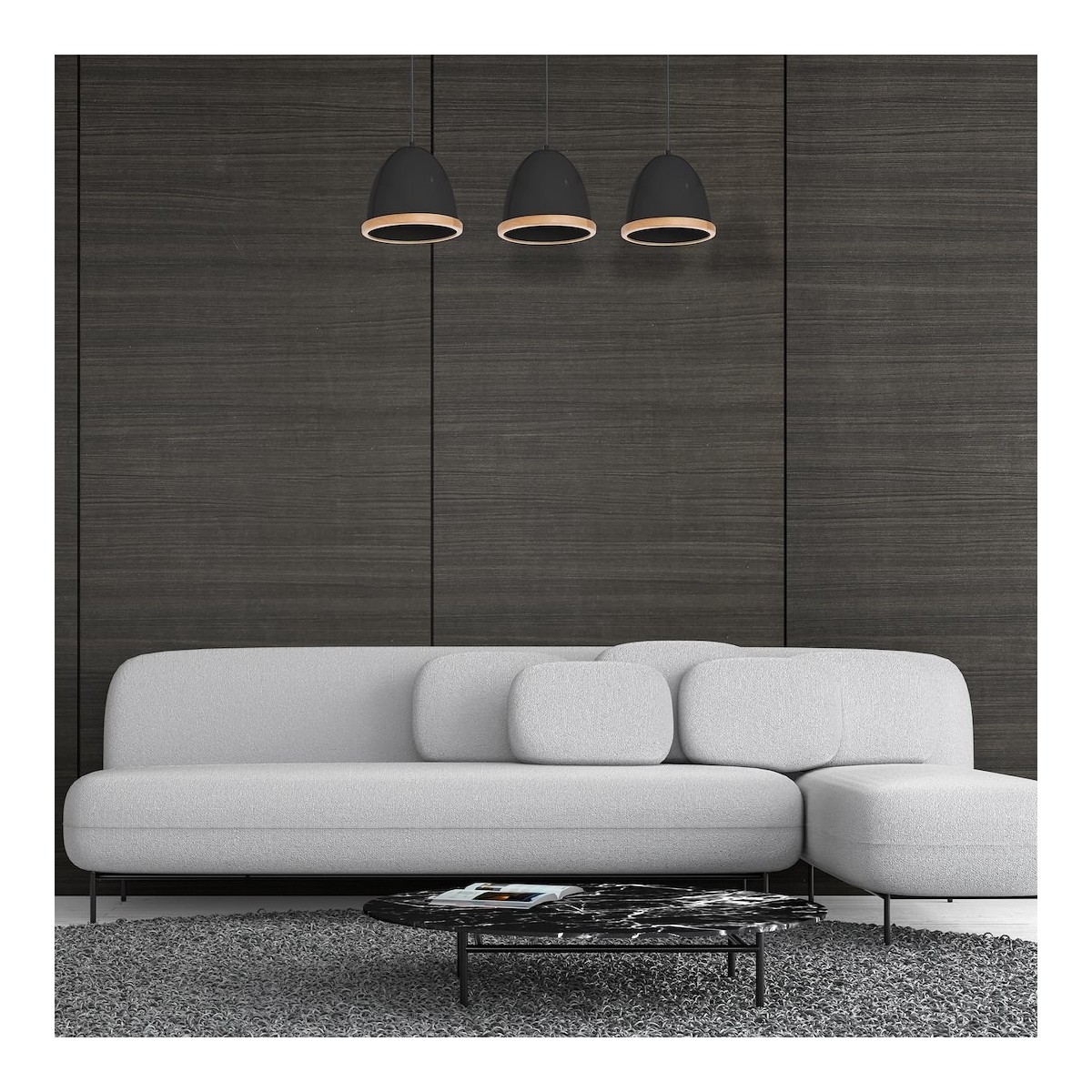 MiLagro MLP8853 lampa STUDIO BLACK premium oświetlenie