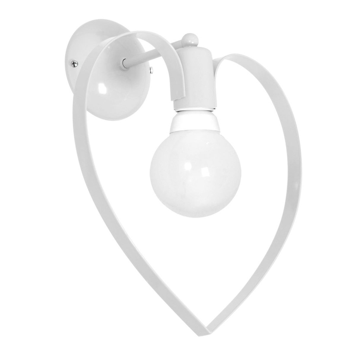 MiLagro Kinkiet Amore 1xE27 Biały MLP9949