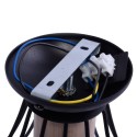 MiLagro Lampa sufitowa WILL BLACK 1xE27 MLP4189