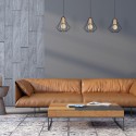 MiLagro Lampa wisząca WILL BLACK 3xE27 MLP4191