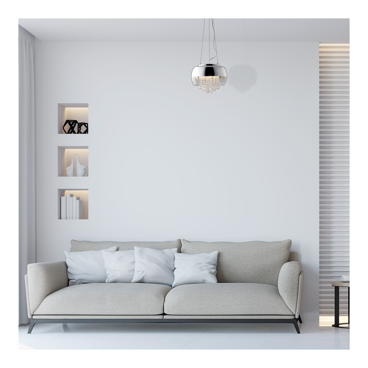 MiLagro Lampa Wisząca LUNA 3xE14 LED ML3801