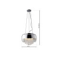 MiLagro Lampa Wisząca LUNA 3xE14 LED ML3801