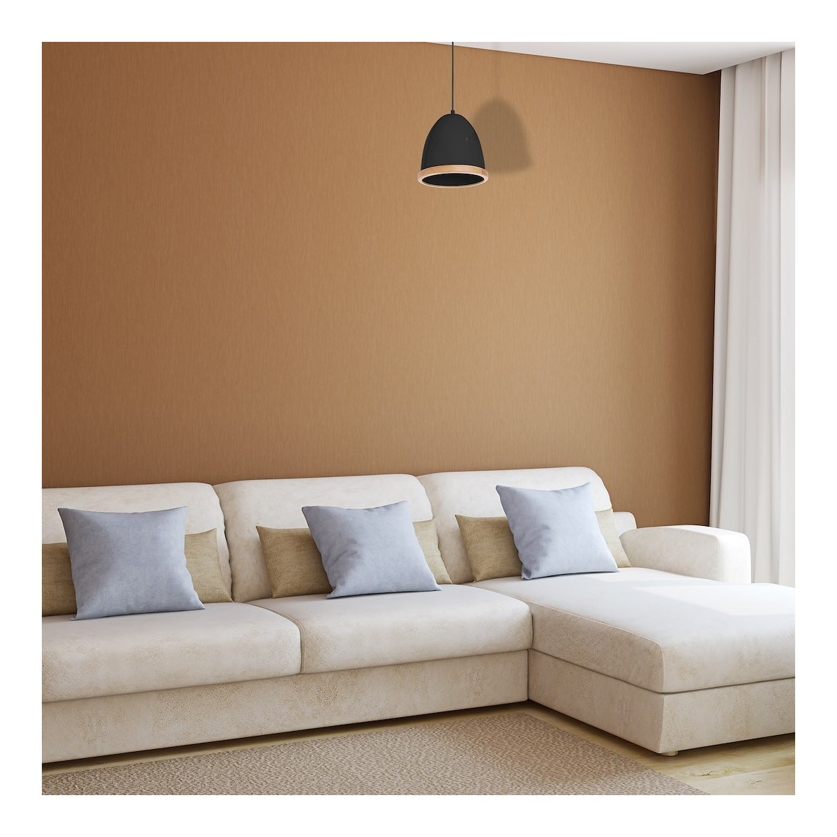 MiLagro Lampa wisząca STUDIO BLACK 1xE27 MLP8852