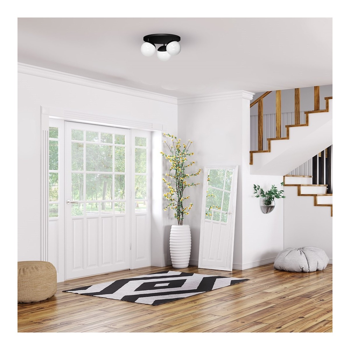 MiLagro SFERA BLACK MLP8858 nastrojowe światło