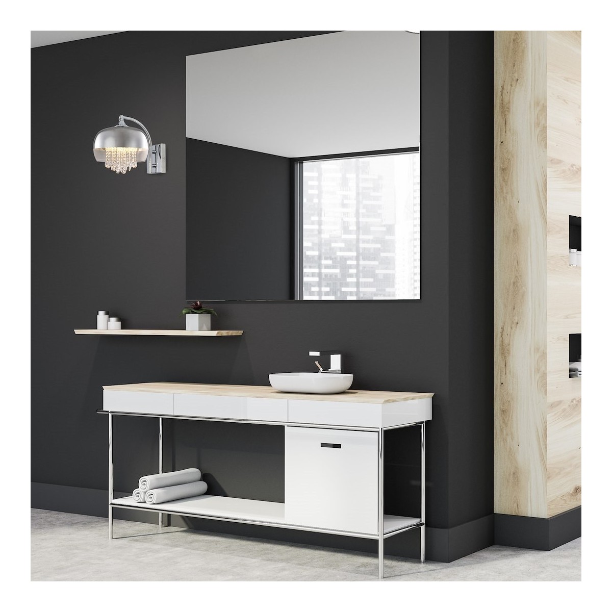 MiLagro Kinkiet LUNA 1xE14 LED ML3803