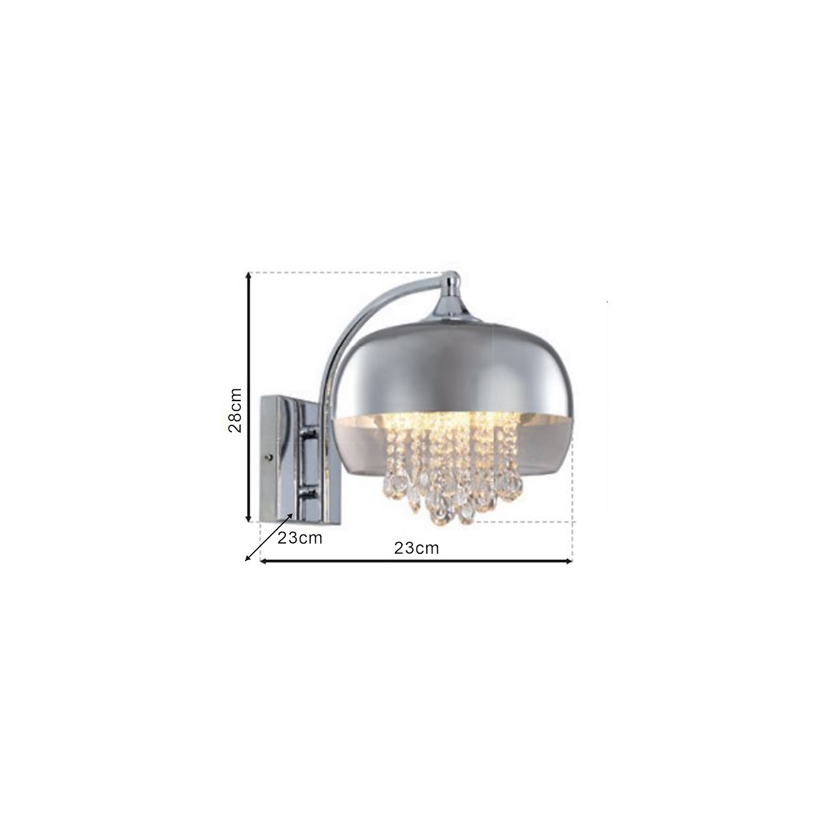 MiLagro Kinkiet LUNA 1xE14 LED ML3803