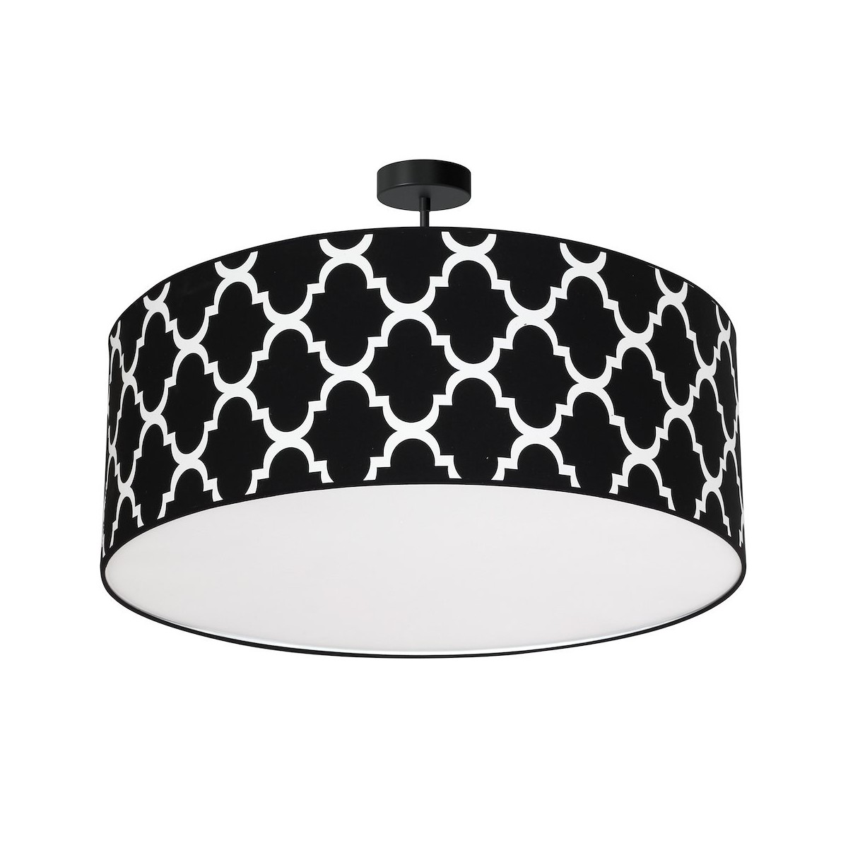 MiLagro Lampa wisząca PIERRE BLACK 3xE27 MLP4419