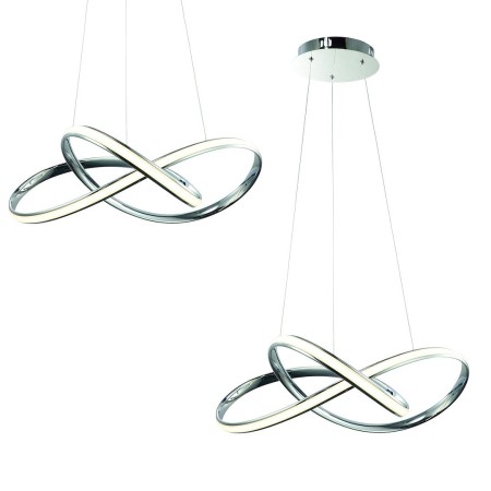 MiLagro LAMPA WISZĄCA CAPPIO CHROME 36W LED ML3806
