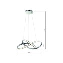 MiLagro LAMPA WISZĄCA CAPPIO CHROME 36W LED ML3806