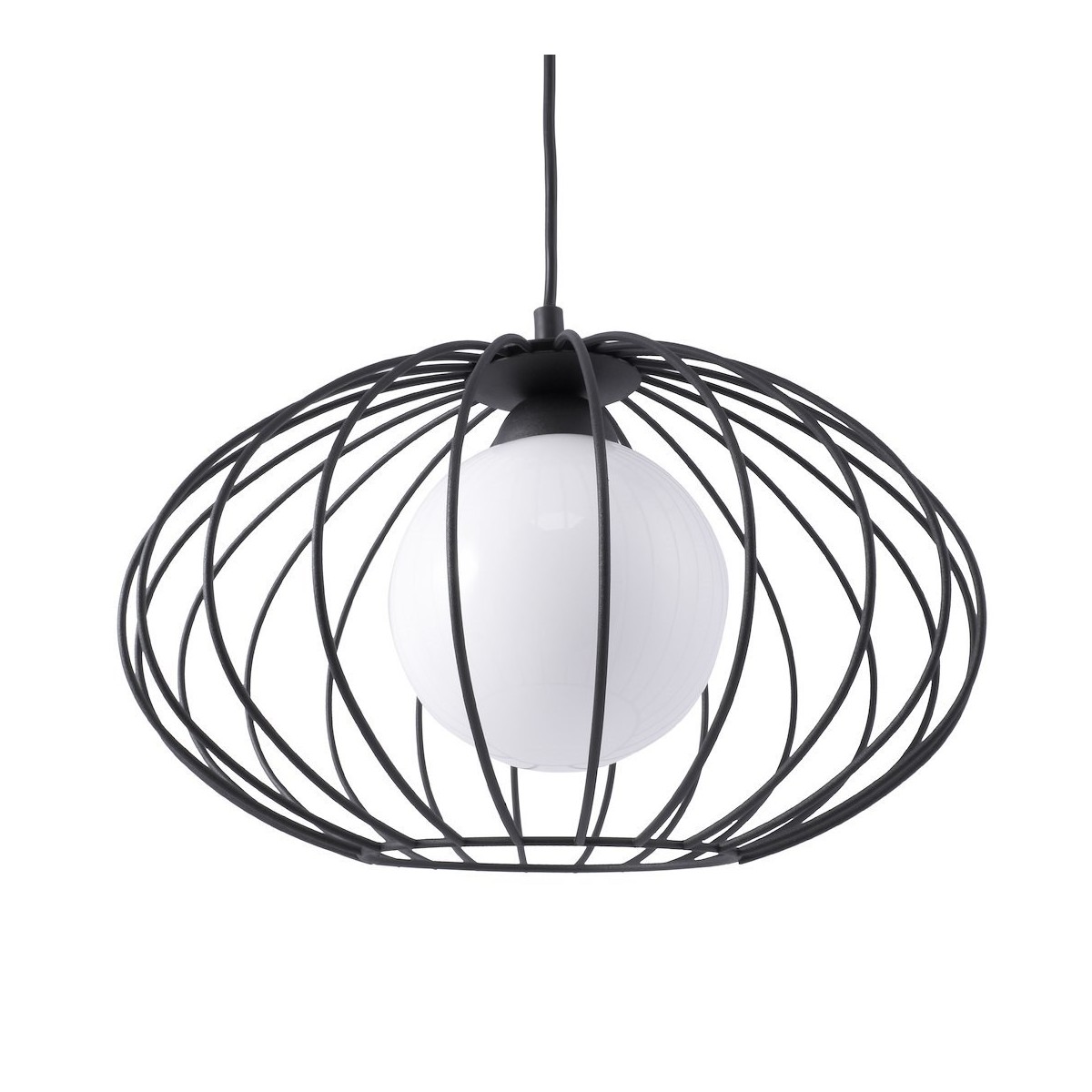 MiLagro KRONOS BLACK MLP4424 stylowe lampy sufitowe