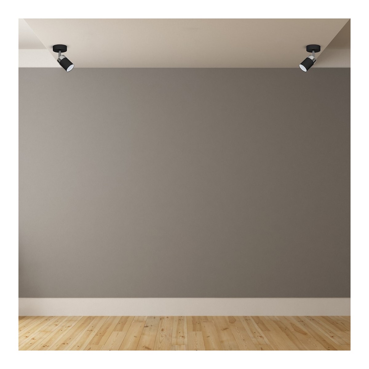 MiLagro Kinkiet JOKER BLACK/CHROME 1xGU10 MLP910