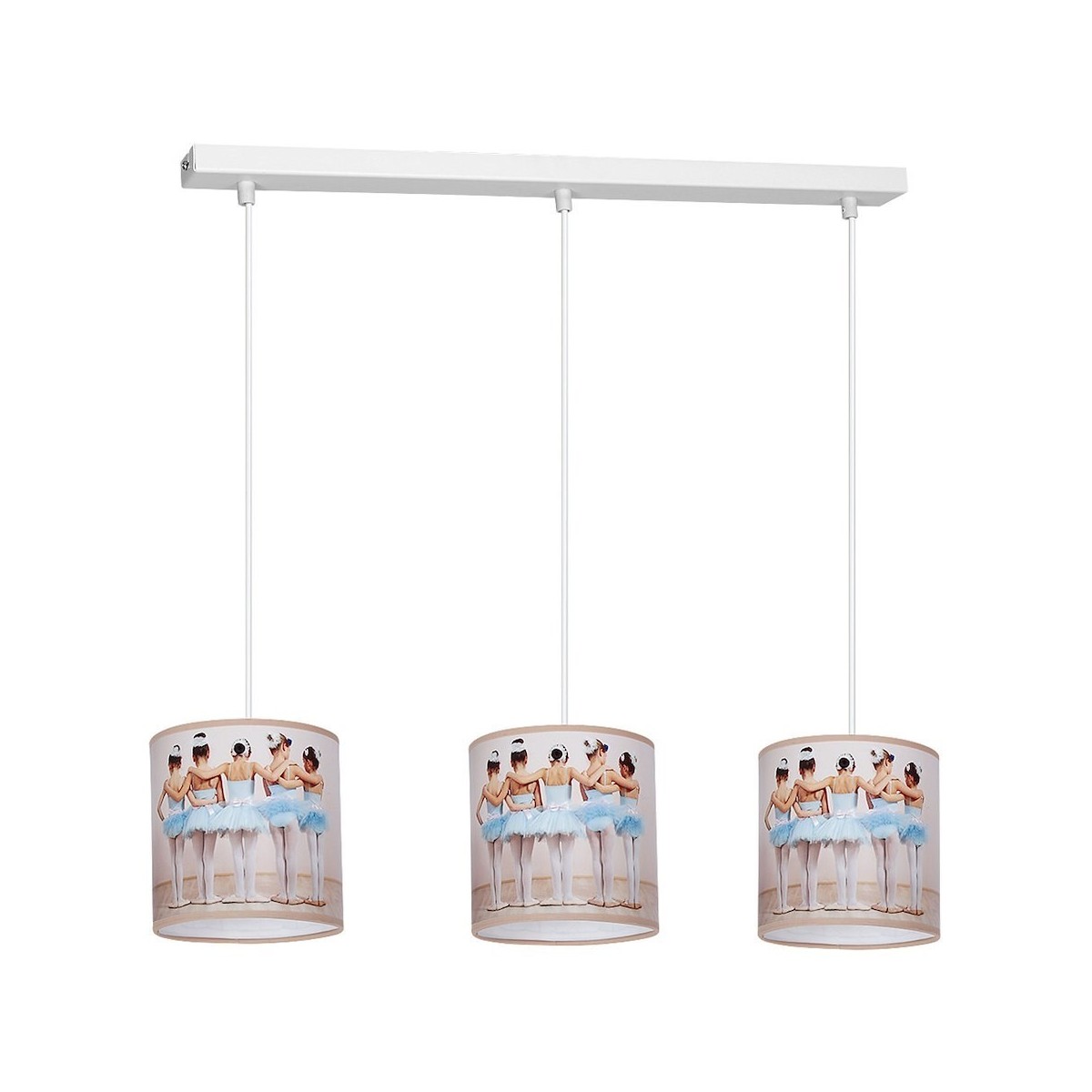 MiLagro Lampa Wisząca BALLERINA 3xE27 MLP4312