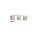 MiLagro Lampa Sufitowa BALLERINA 3xE27 MLP4313