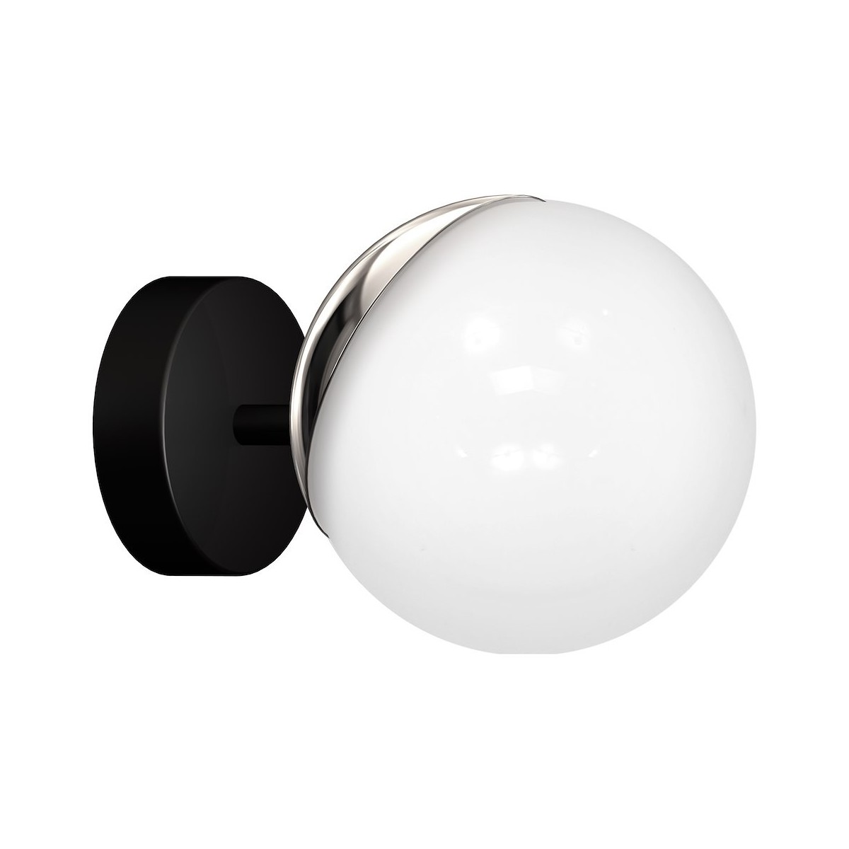 MiLagro Kinkiet SFERA BLACK/CHROME 1xE14 MLP8870