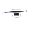 MiLagro SHINE BLACK ML4377 stylowe oświetlenie