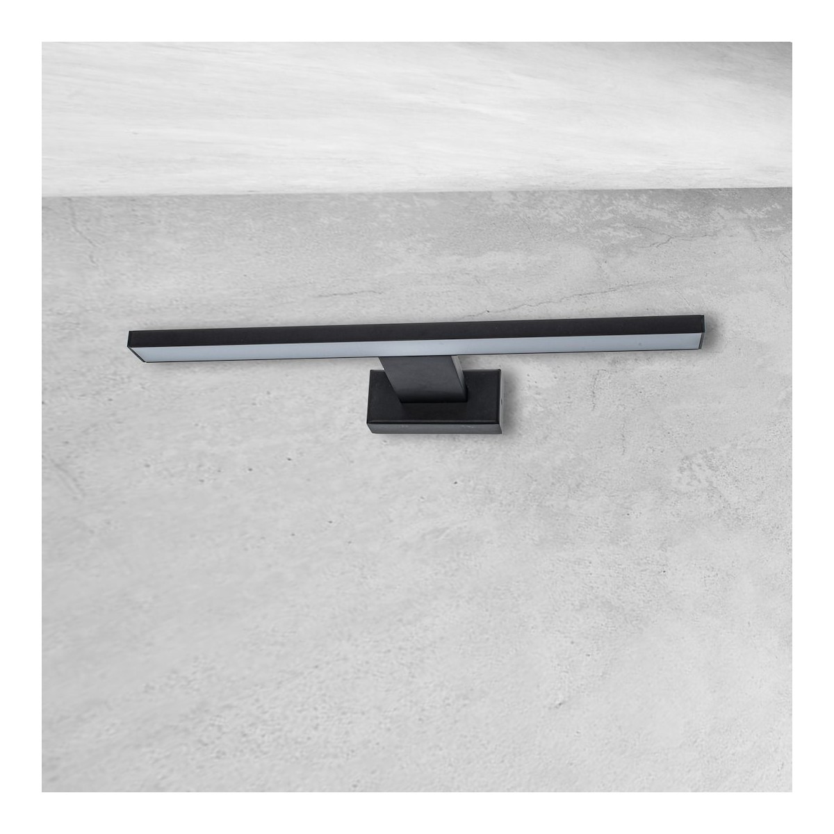 MiLagro Kinkiet SHINE BLACK 30cm 7W LED ML4378