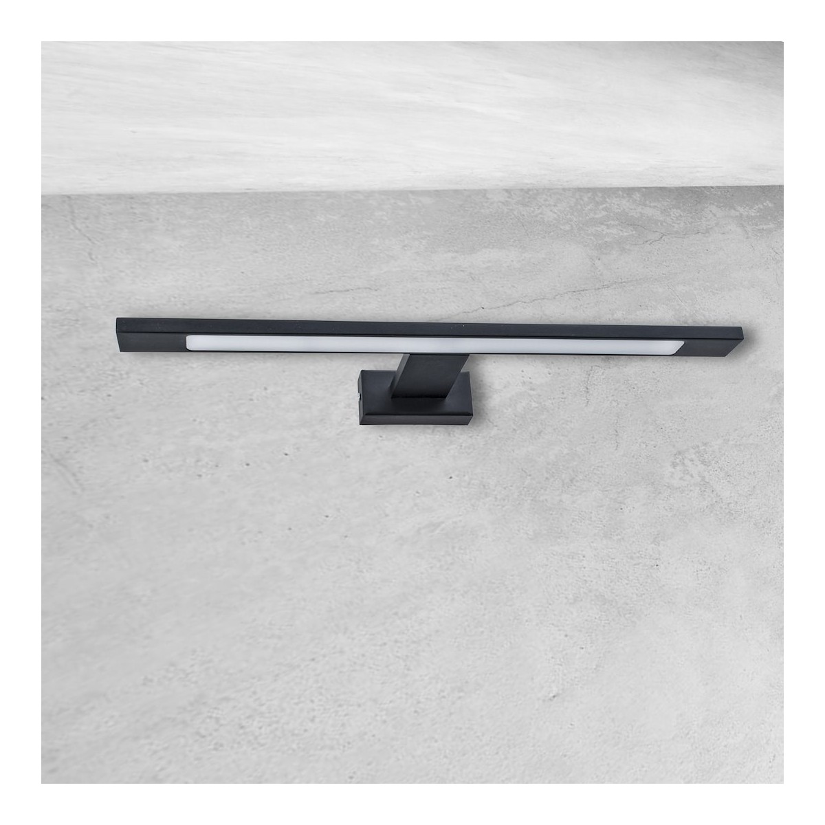 MiLagro Kinkiet SHINE BLACK 40cm 7W LED ML4379