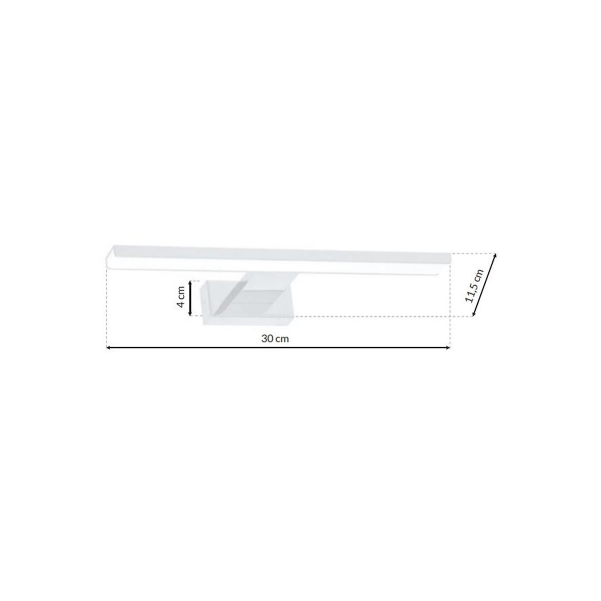 MiLagro Shine ML3873 30 cm LED designerskie lampy LED