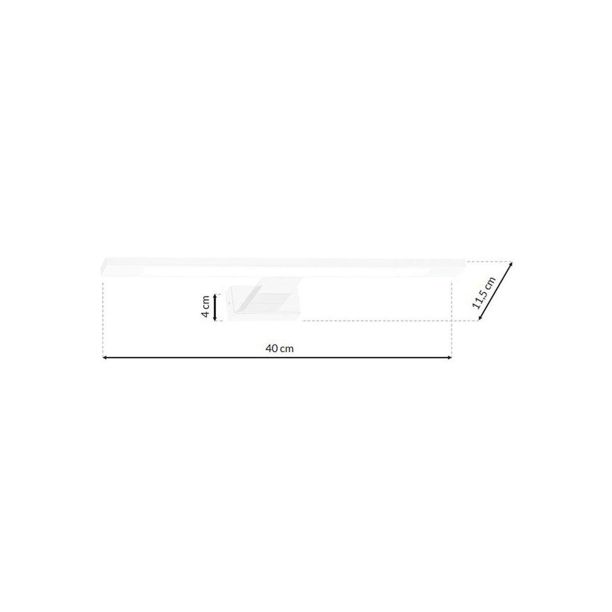 MiLagro Shine ML3875 40 cm oświetlenie klasy premium