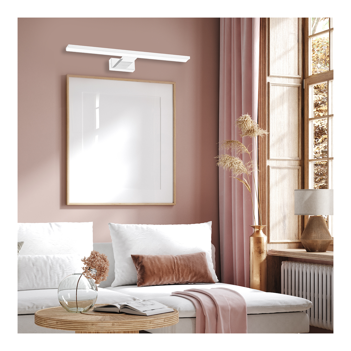 MiLagro Kinkiet Shine 60cm 13,8W LED Biały ML3878