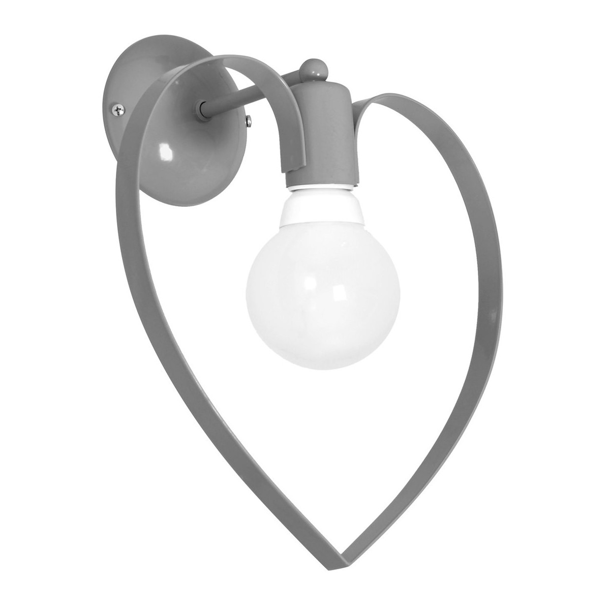 MiLagro Kinkiet AMORE GREY 1xE27 MLP9821