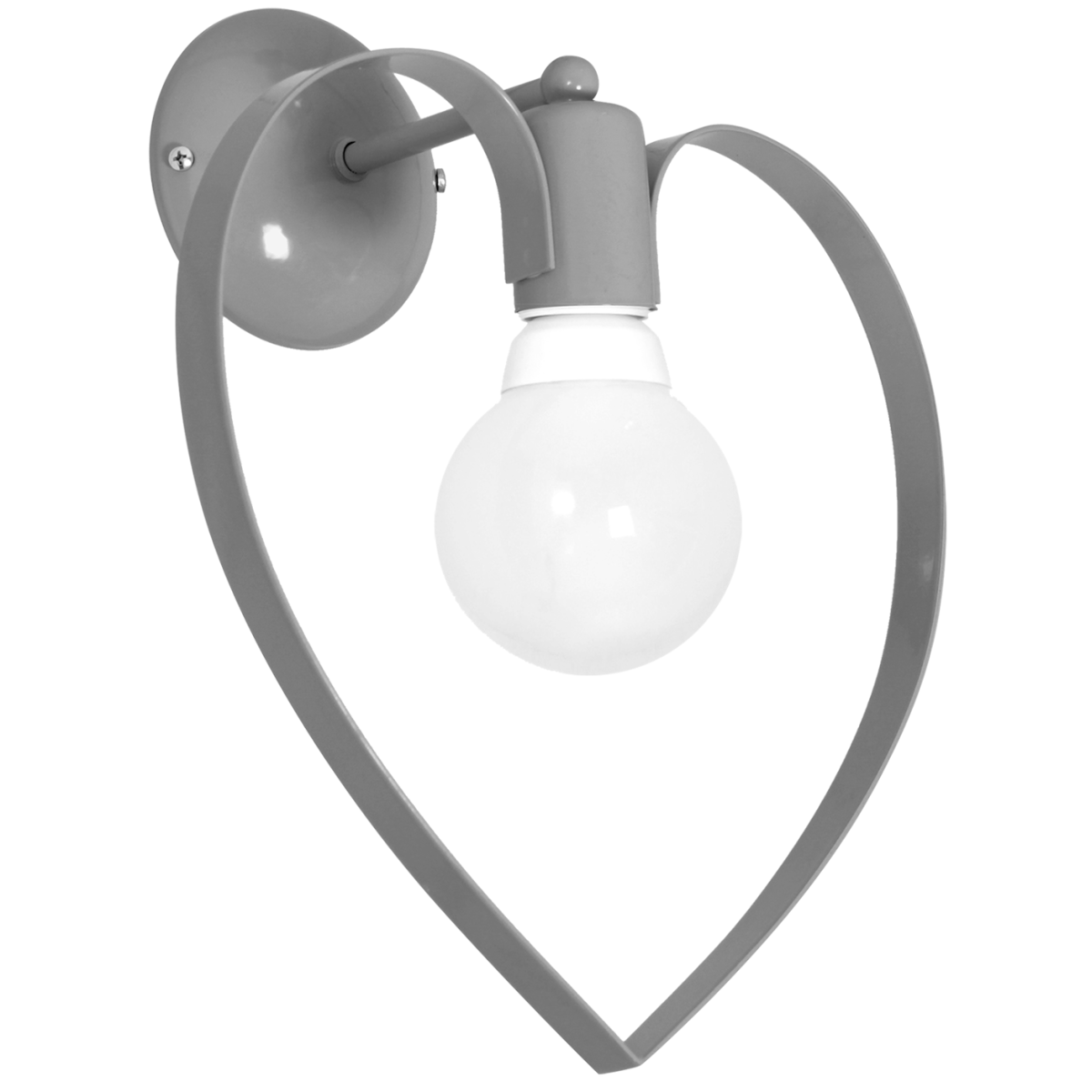 MiLagro Kinkiet AMORE GREY 1xE27 MLP9821